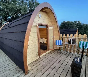 Pod House Toledo Cabaña de Madera 1