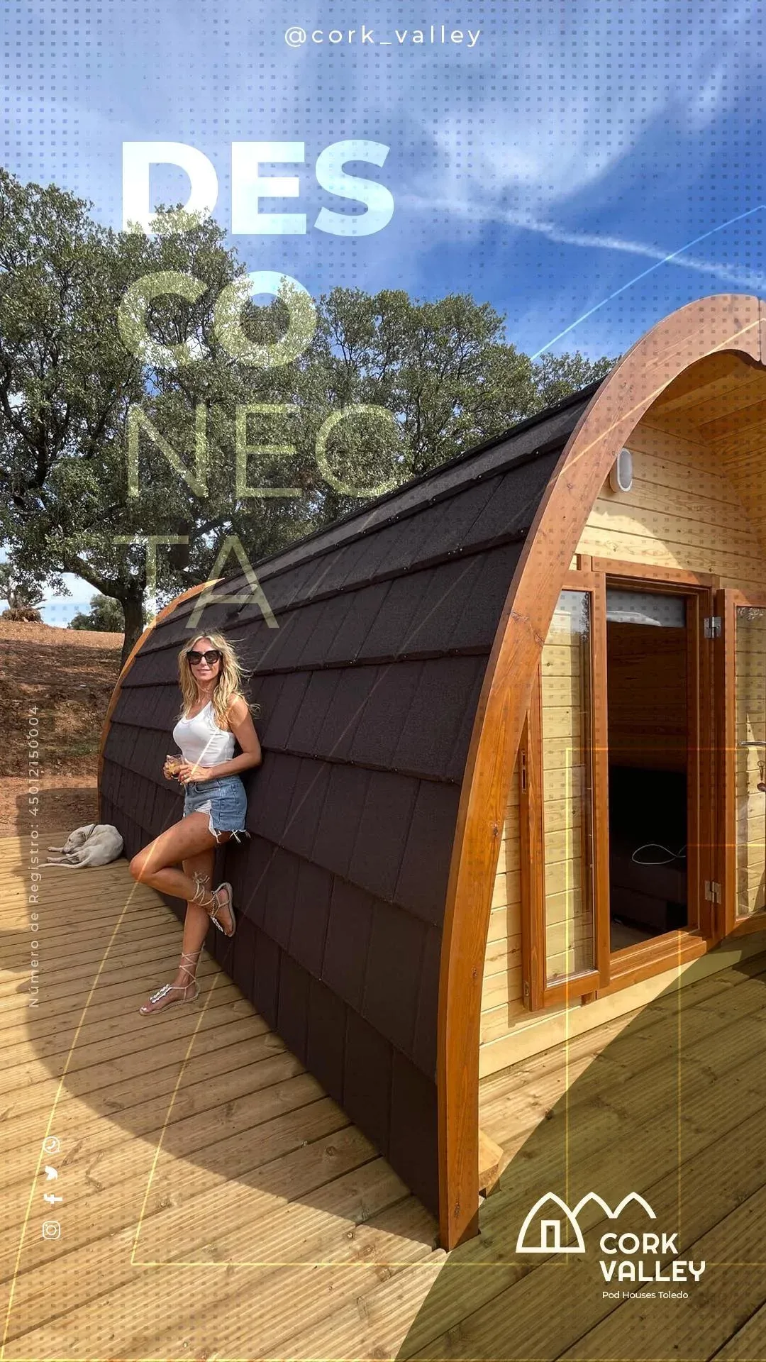 Pod House Toledo Cabaña de Madera 3