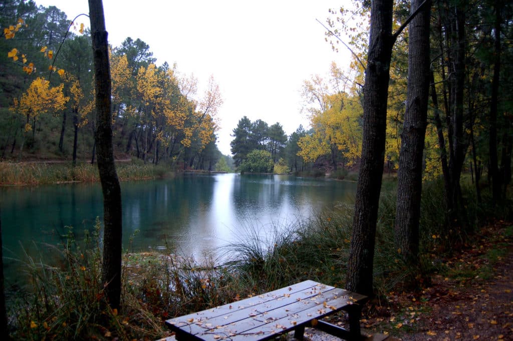 El embalse de Arroyo Frío en Villaverde de Guadalimar