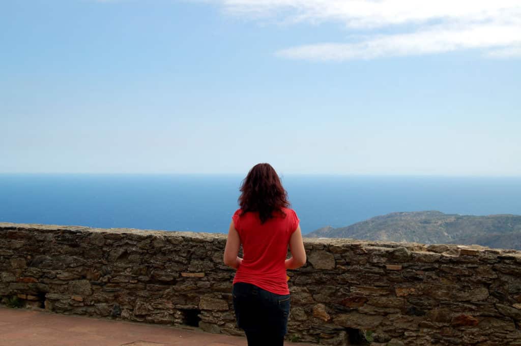 Vistas desde el Monasterio de Sant Pere de Rodes