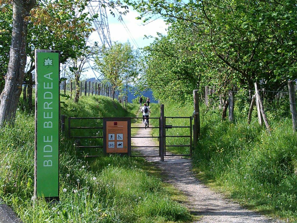 Vía verde en Euskadi