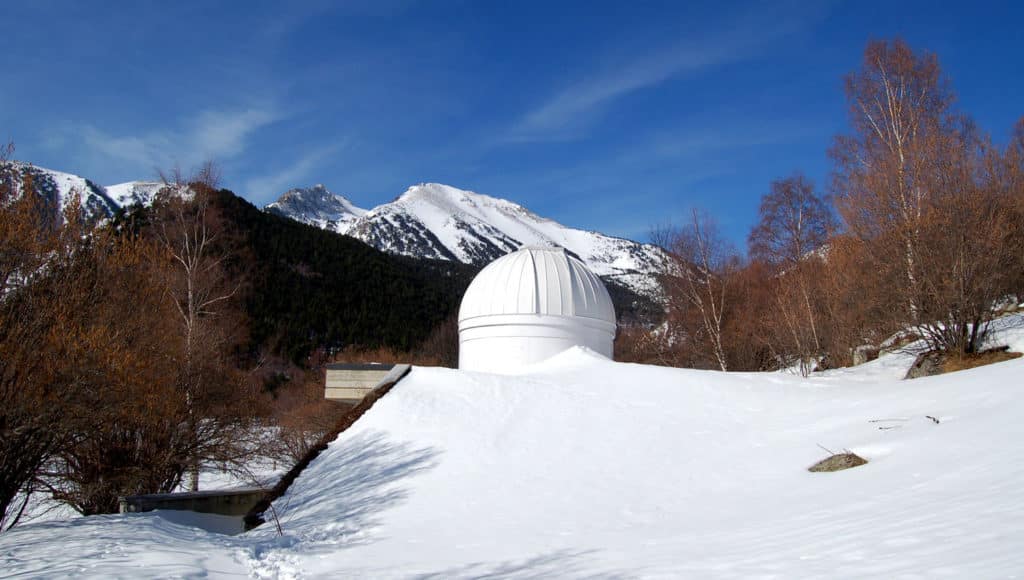 Observatorio astronómico del MónNatura Pirineus.