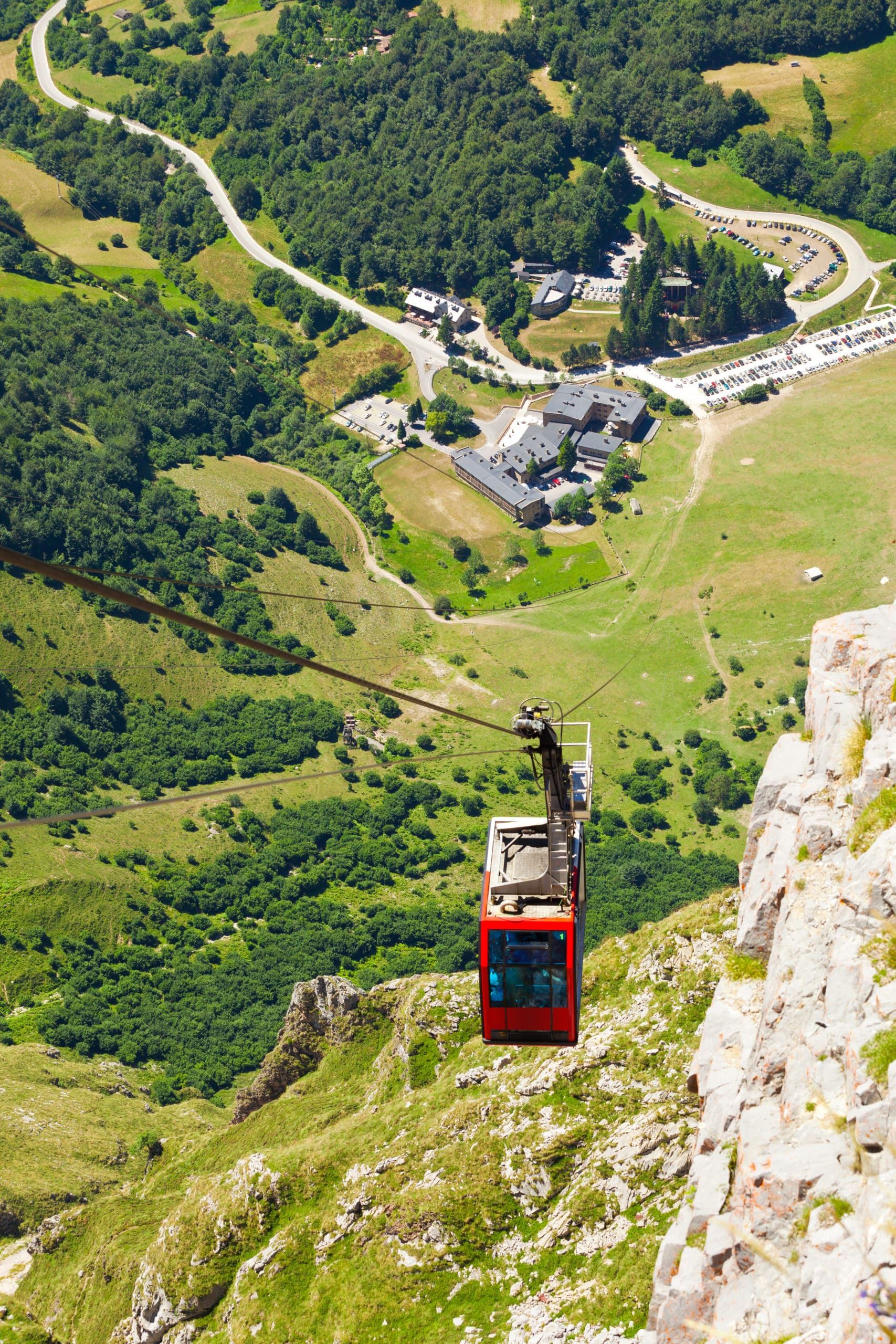 Teleférico en Monte Calamorro, Fuente Dé, Cantabria. Por Jose Ignacio Soto