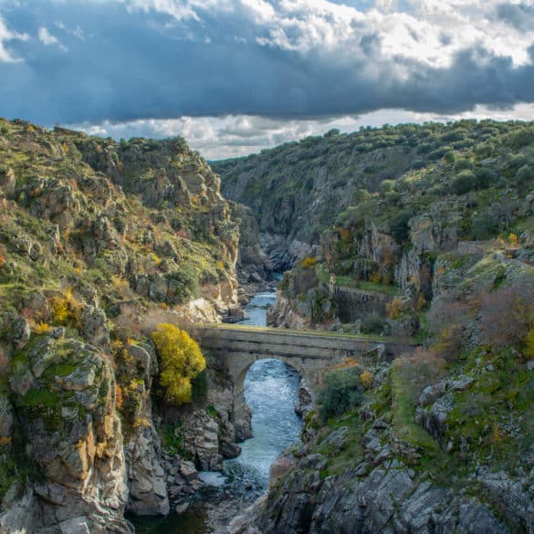 Lozoya River Canyon, Sierra Norte, Madrid, Spain