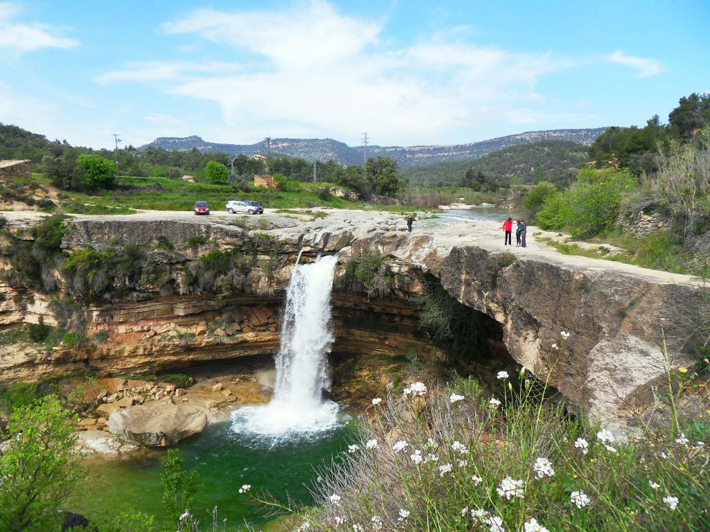 Portellada en el río Tastavins