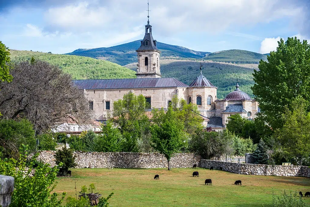 Monasterio de El Paular en la Sierra Norte de Madrid