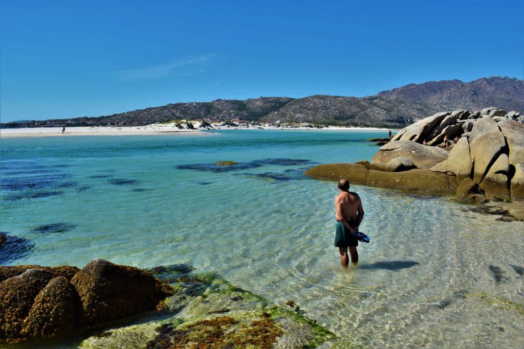 Aguas cristalinas, Carnota ( A Coruña)