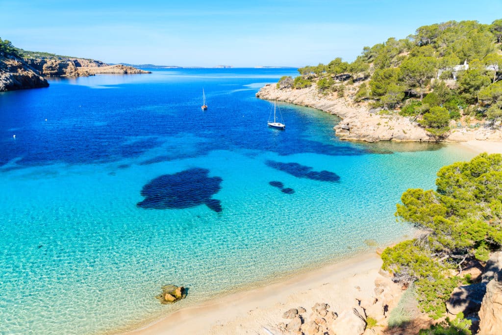 Cala Salada en Ibiza