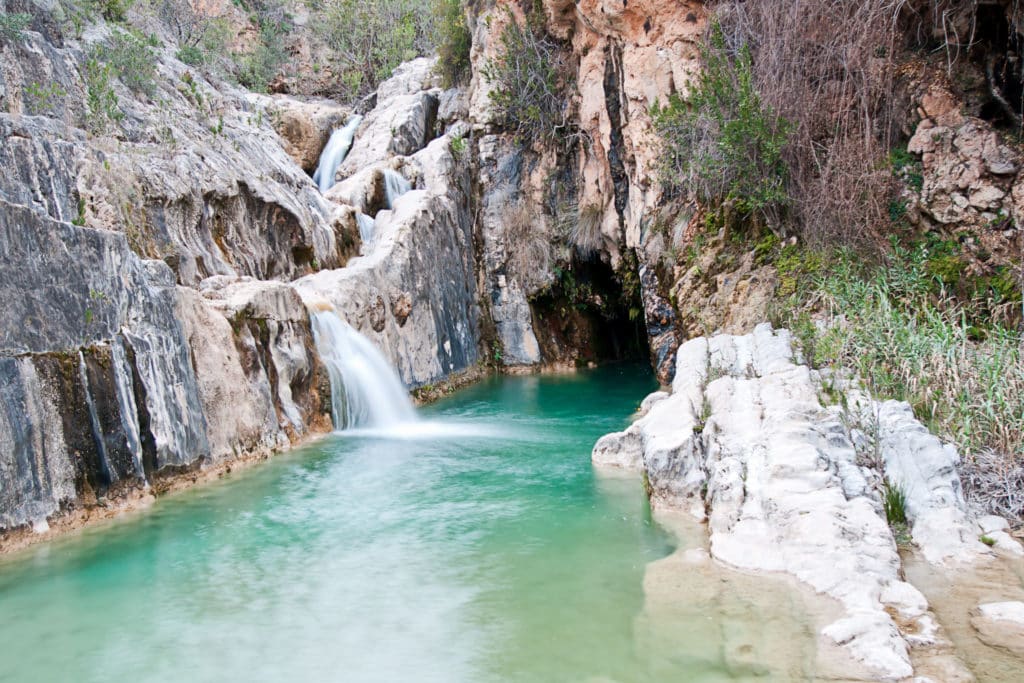 Piscina natural de Bolbaite, en Valencia