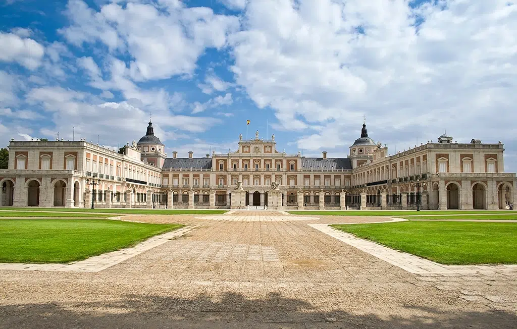 El palacio Real de Aranjuez.