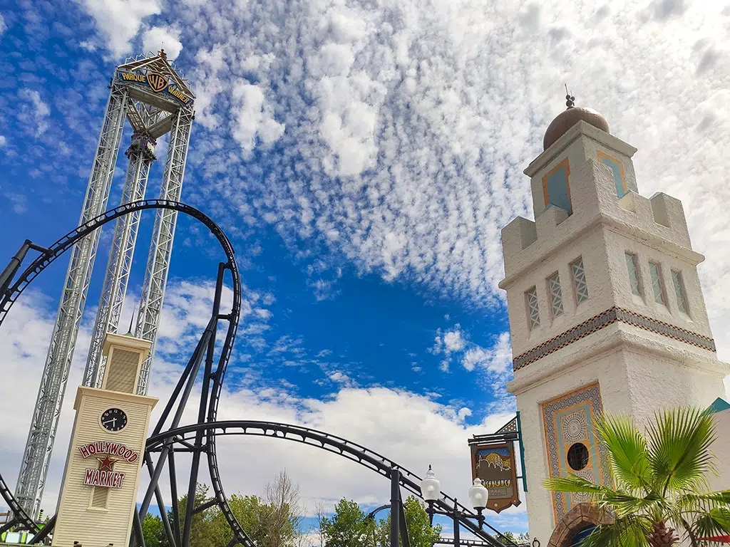 El Parque Warner, en San Martín de la Vega, muy cerca de Chinchón.