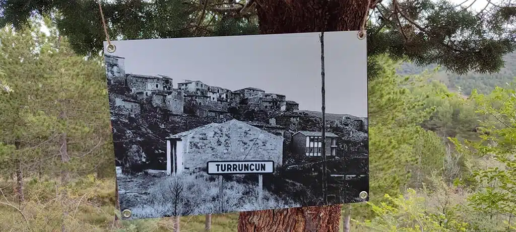 Pintura de Turruncún. Foto de la parroquia de Arnedo (La Rioja).