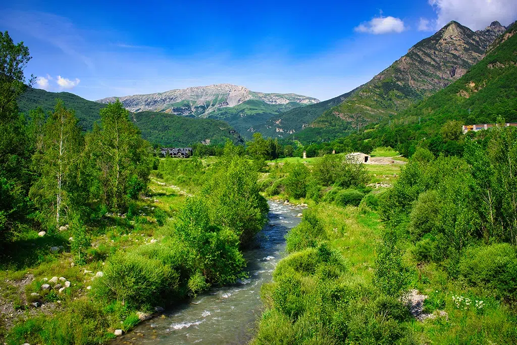 El valle de Benasque, en el Pirineo aragonés.