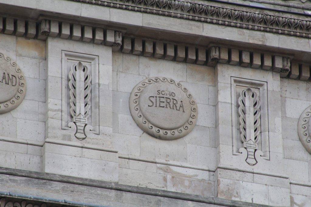 La Batalla de Somosierra en el Arco del triunfo de París