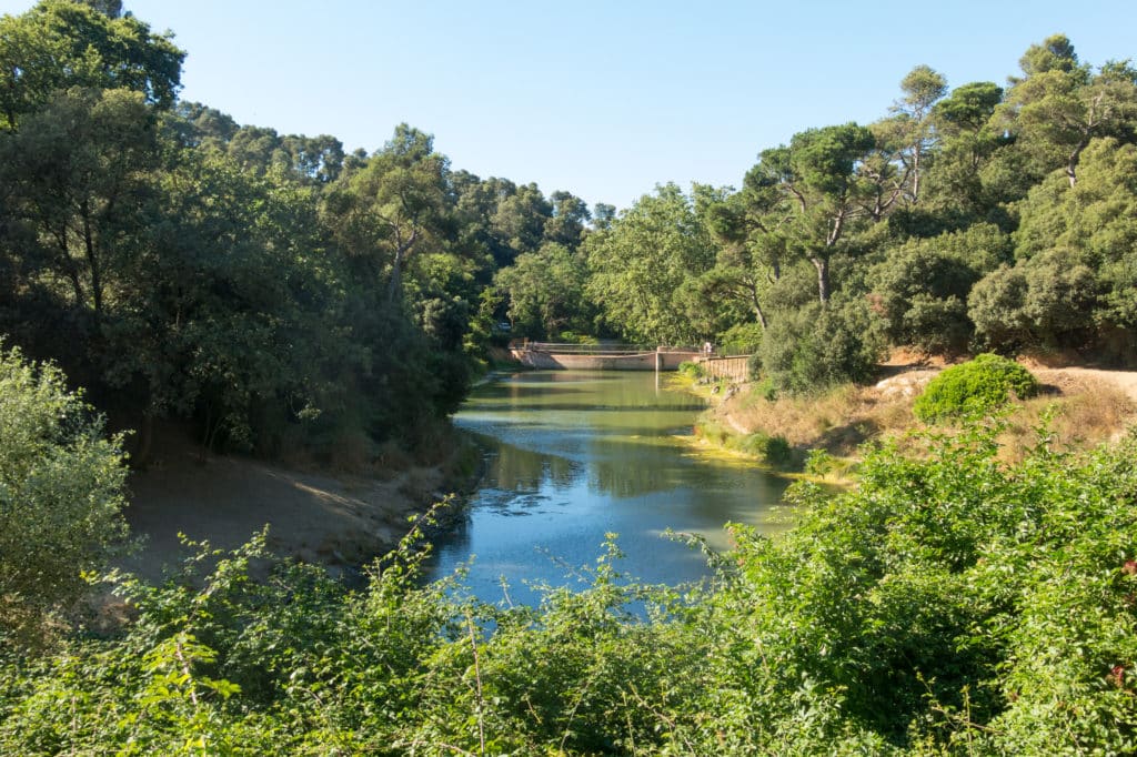 embalse de Vallvidrera