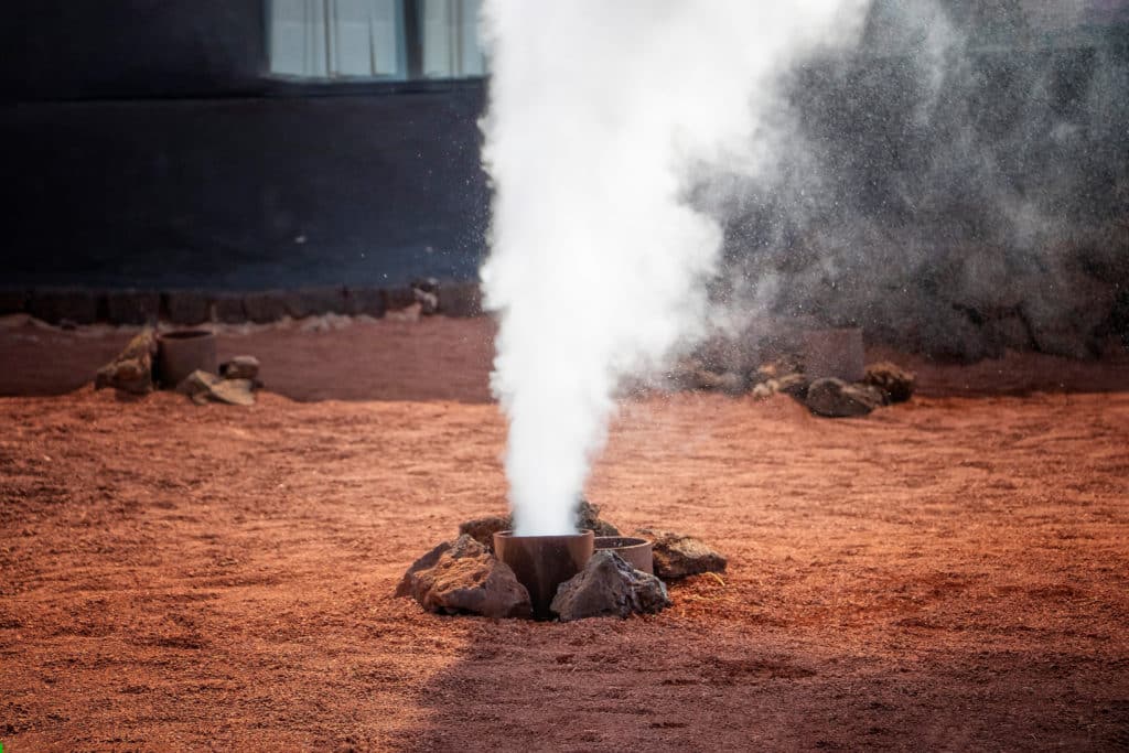 Géiseres en Timanfaya