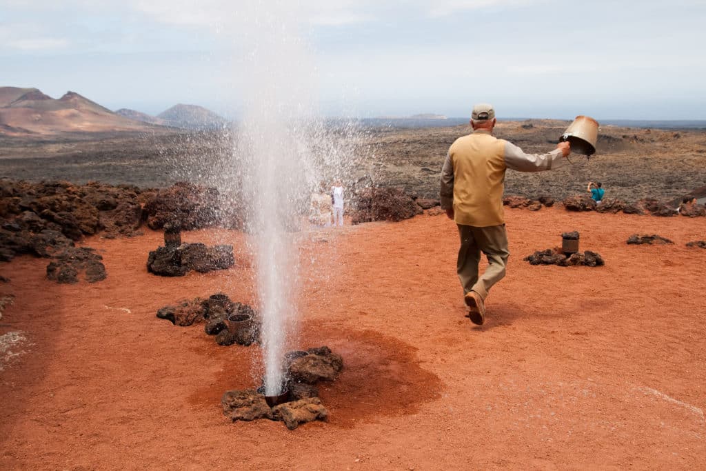 Géiseres en Timanfaya