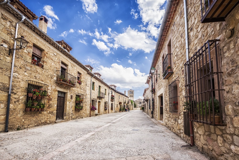 Verano tranquilo en Pedraza, Castilla y León