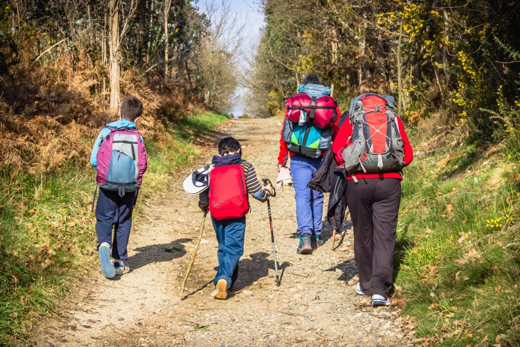 Camino de Santiago en familia