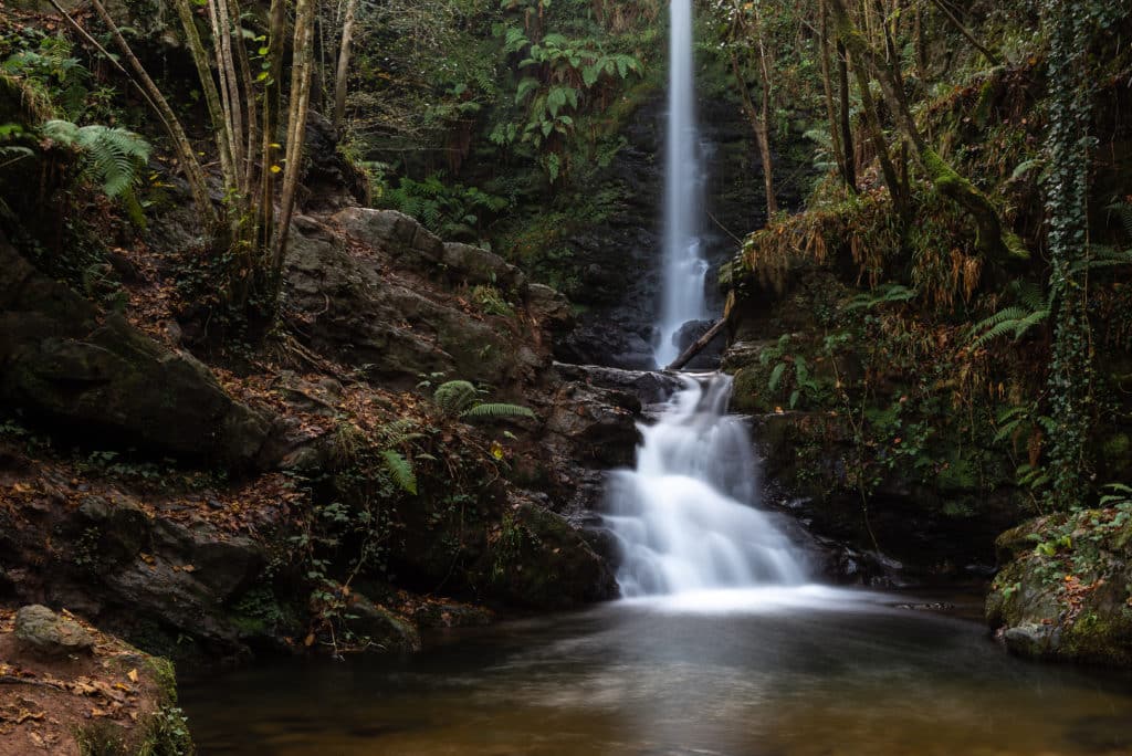 Cascada de Lamiña