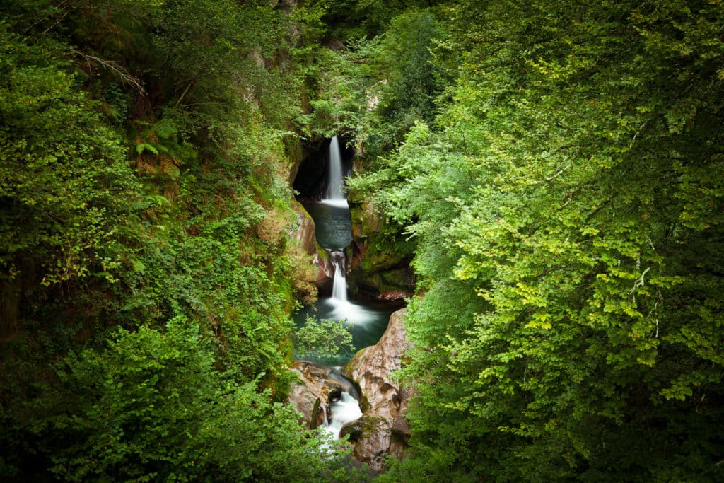 Cascadas del río Saja