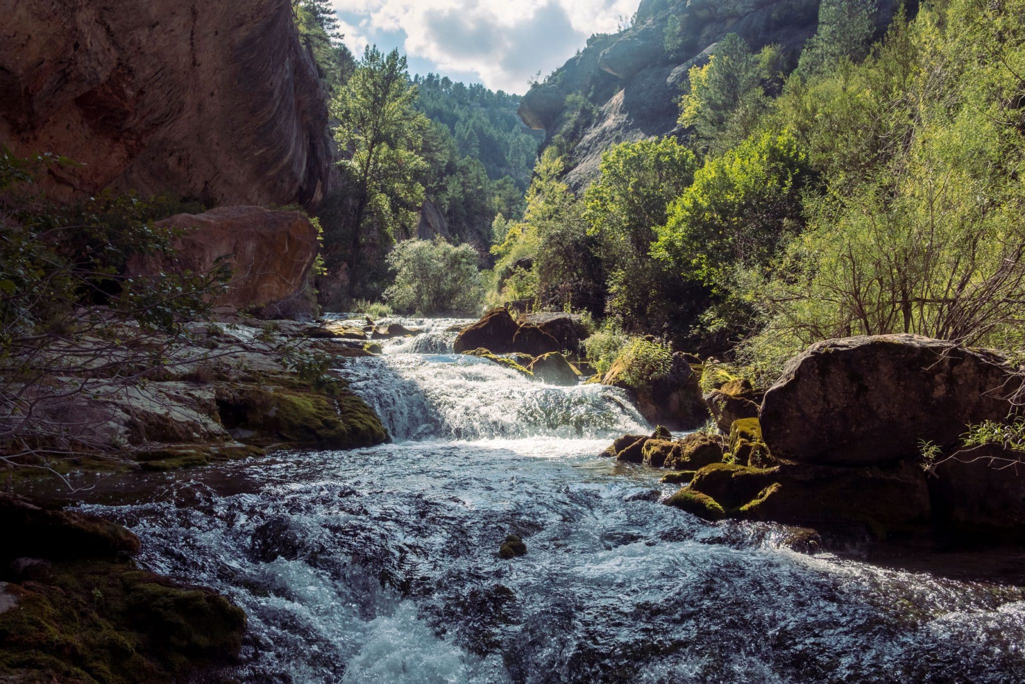 Nacimiento del río Pitarque, Teruel