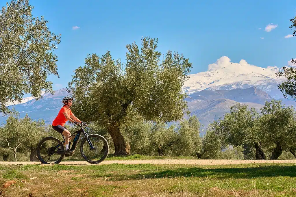 En bici por la Sierra Nevada