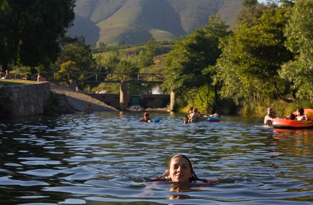 piscina natural en la sierra de Gata