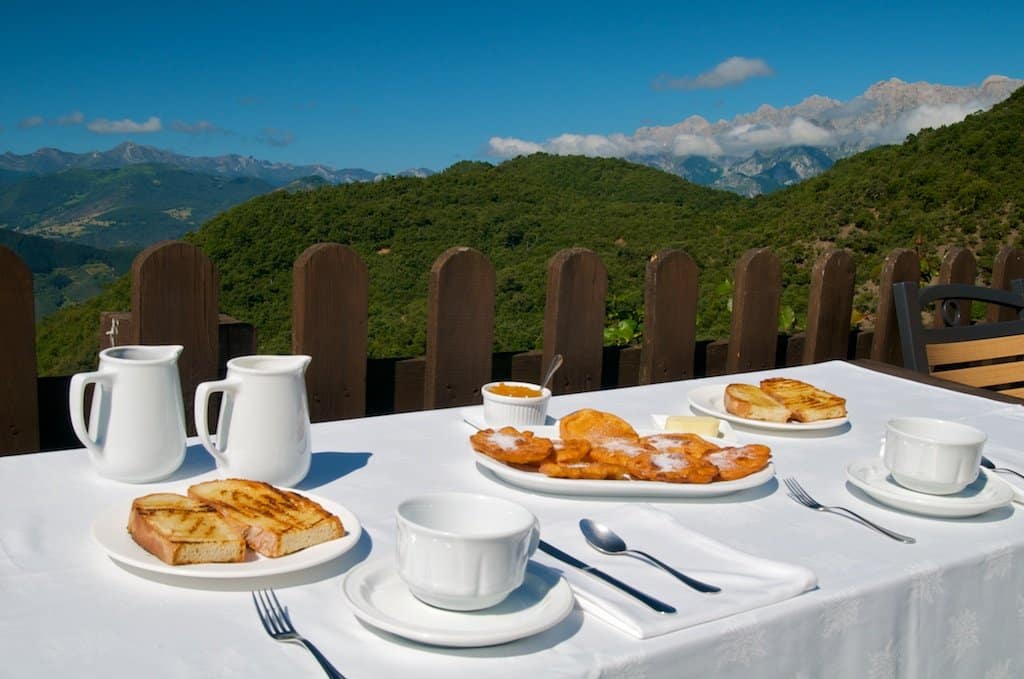 Desayuno en Posada Casa Lamadrid