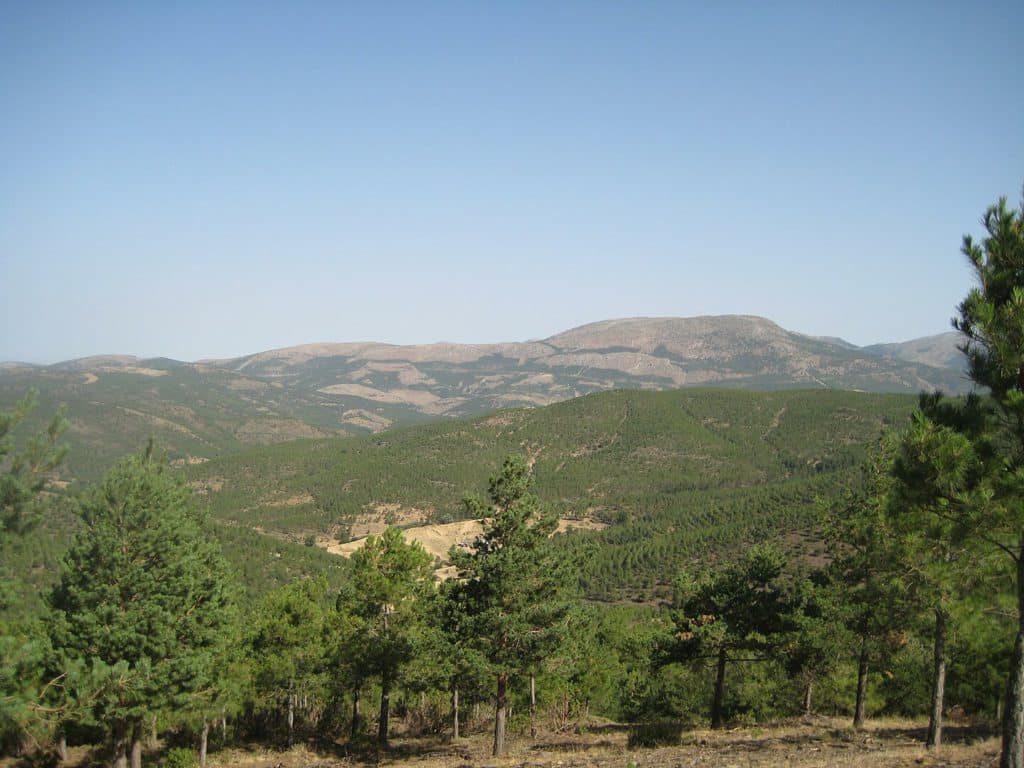 vista de la sierra de Baza