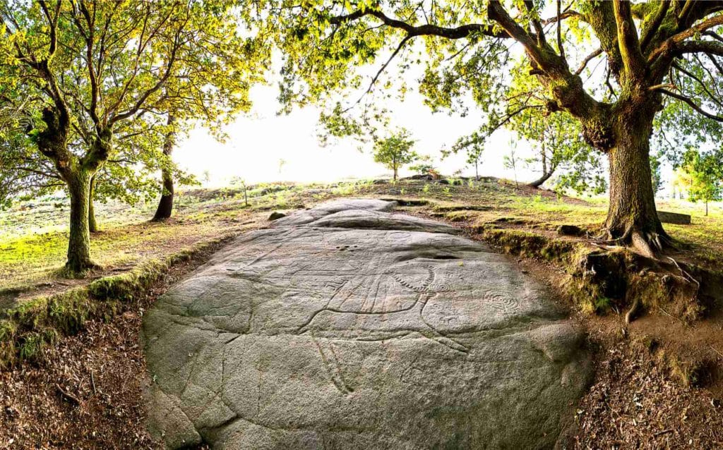 Campo Lameiro, Ruta del Arte Rupestre