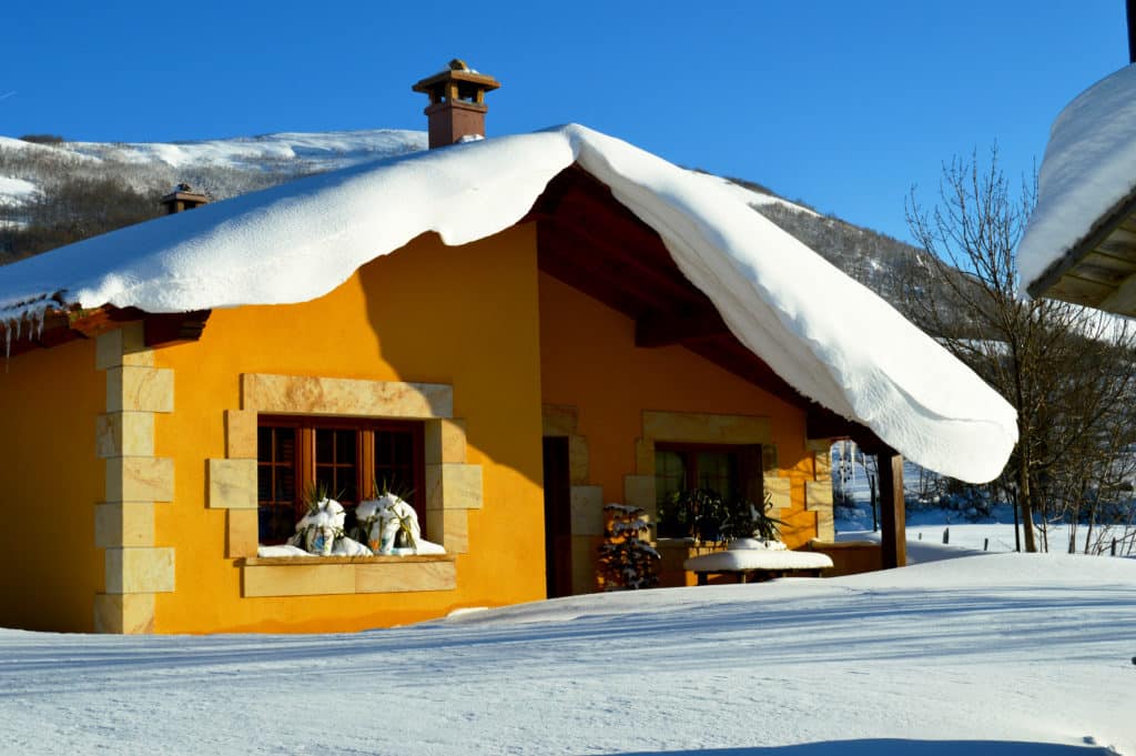 Nieve en Casucas la Guariza