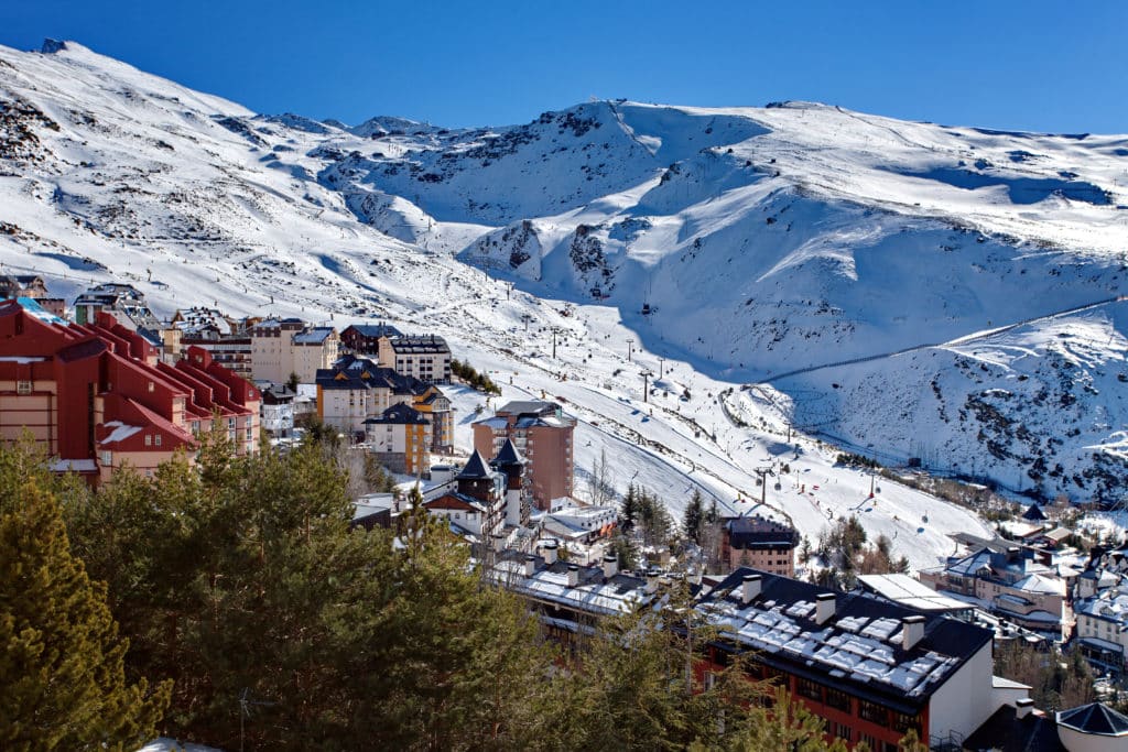 Invierno en Pradollano, Sierra Nevada