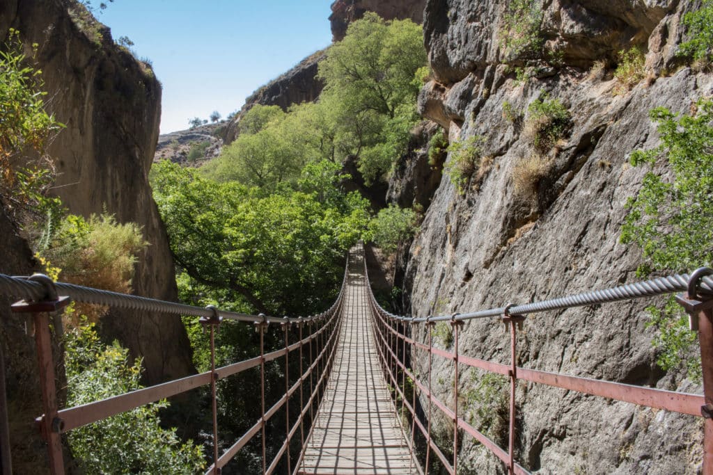 Rutas en Granada: los Cahorros de Monachil