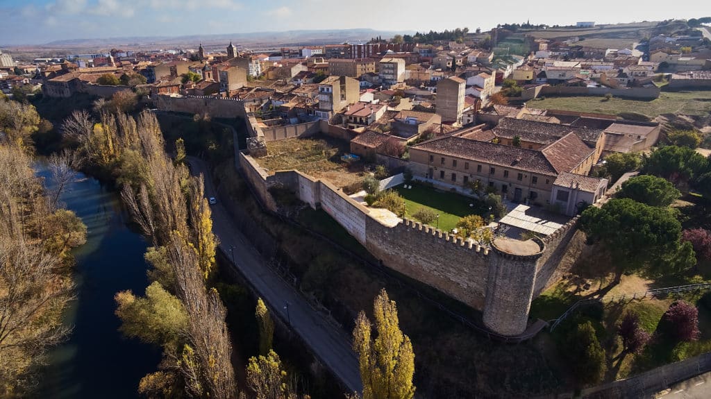 Población medieval de Almazán, Soria. Por Evan Frank