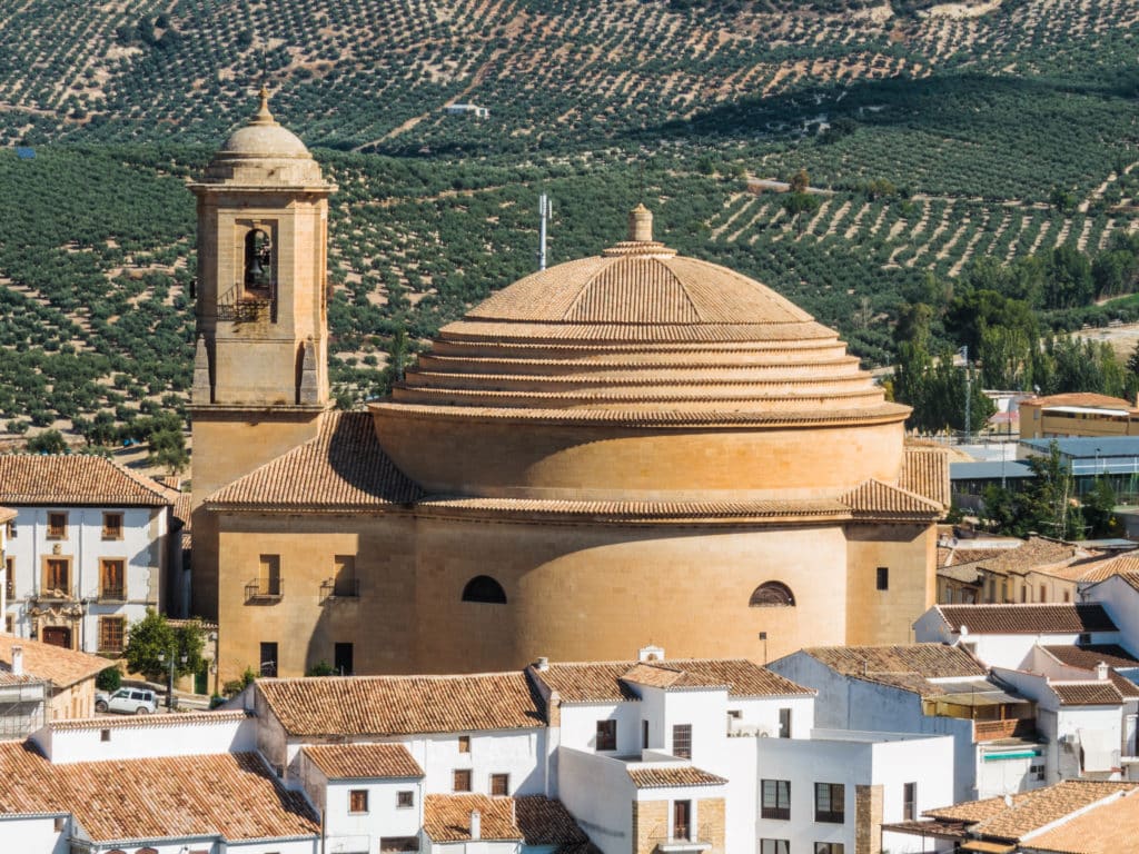 Iglesia de Montefrío conocida como el Panteón de Agripa español