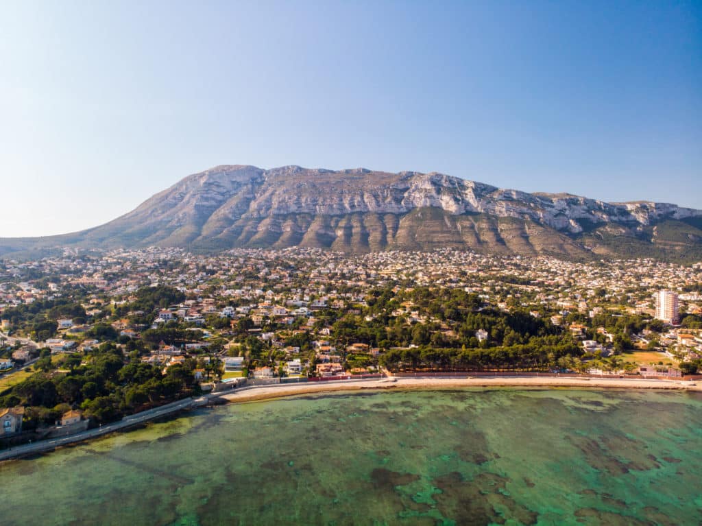 Vista de la playa Marineta, en Denia. Por MiniMoon Photo