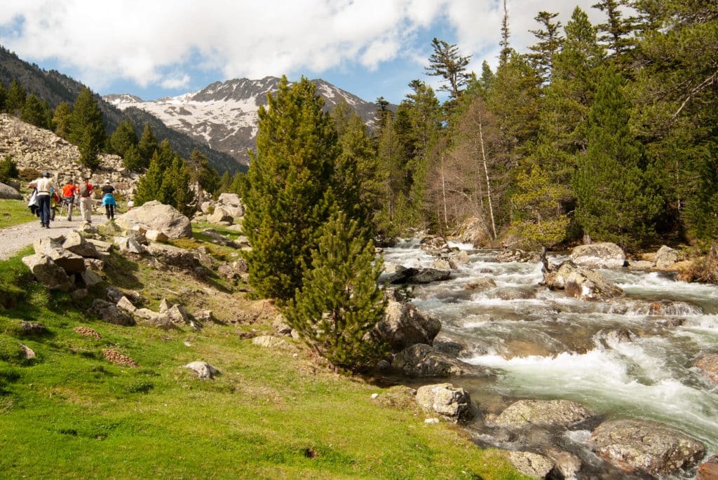 Ruta de los carros de foc en los Pirineos