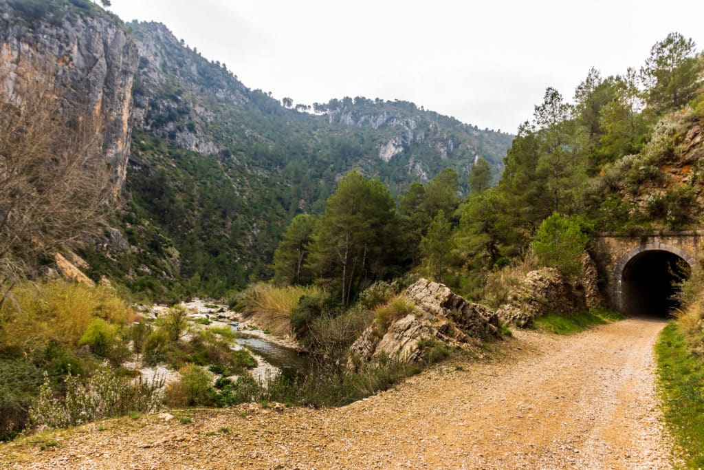 Vía Verde del Serpis en Villalonga