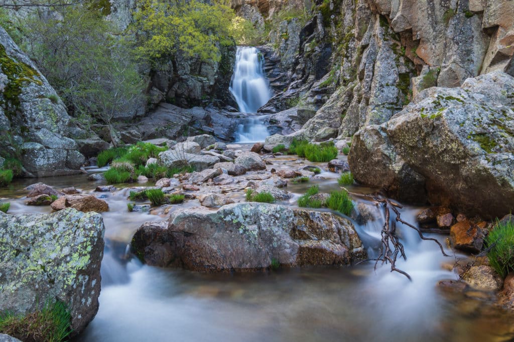 Bosque de Madrid. Cascada del Purgatorio