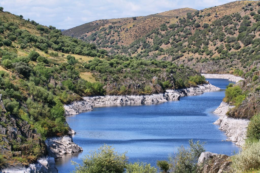 Río Tajo en Alcántara, Cáceres