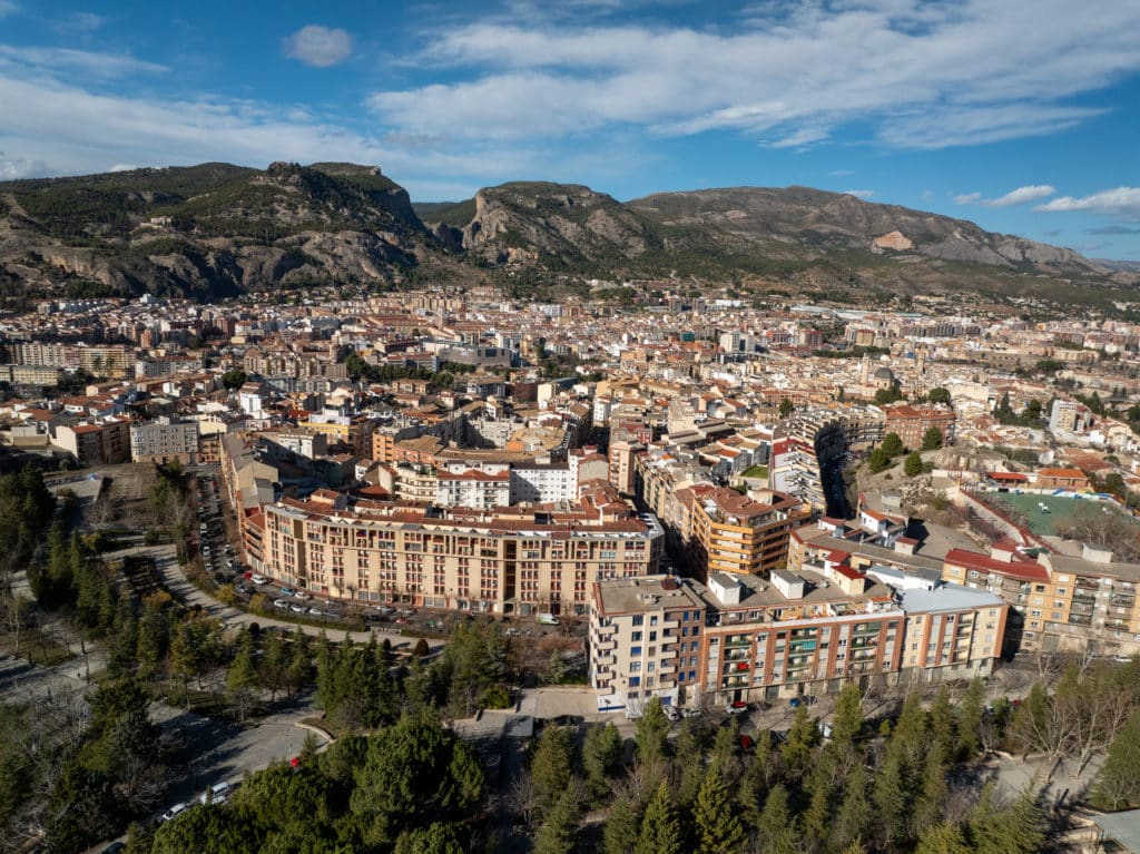 Vista panorámica de Alcoy.