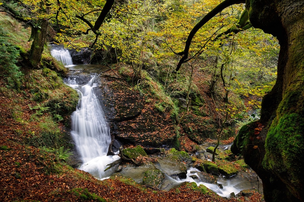 Cascada de Uguna, Gorbeia