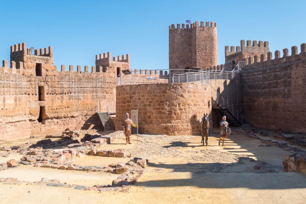 Castillo de Burgalimar, el castillo más antiguo de España