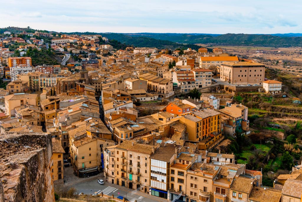 Vista aérea de Cardona