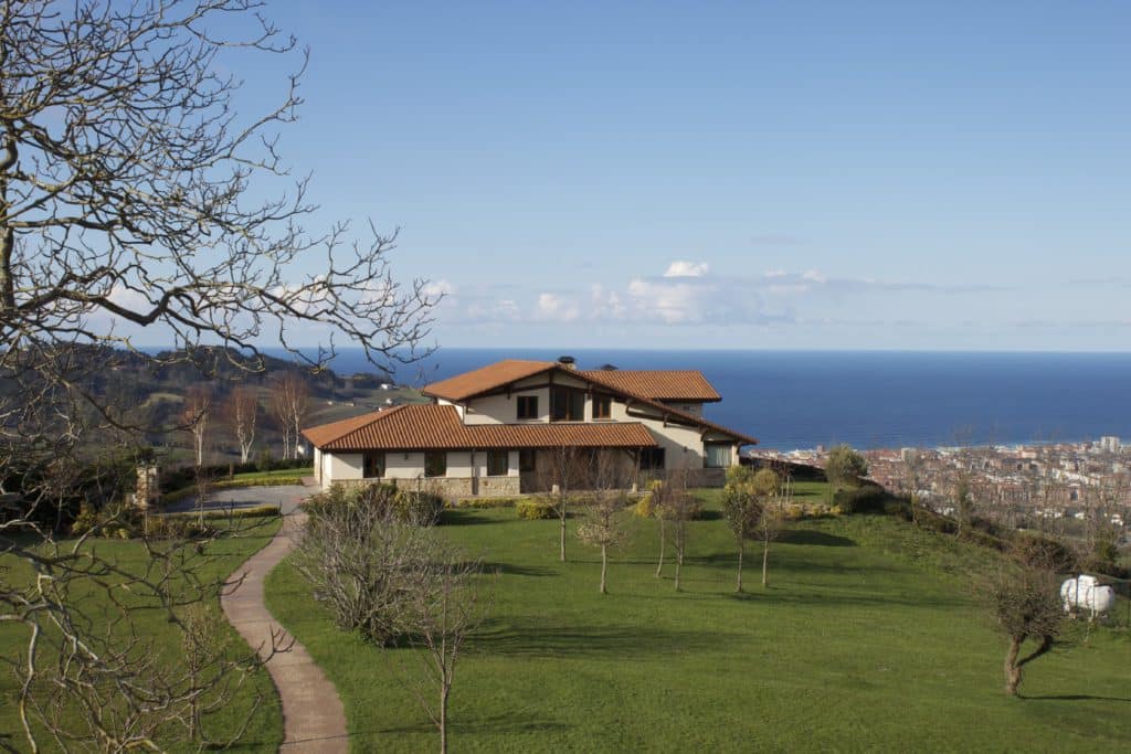 Casas rurales con vistas al mar