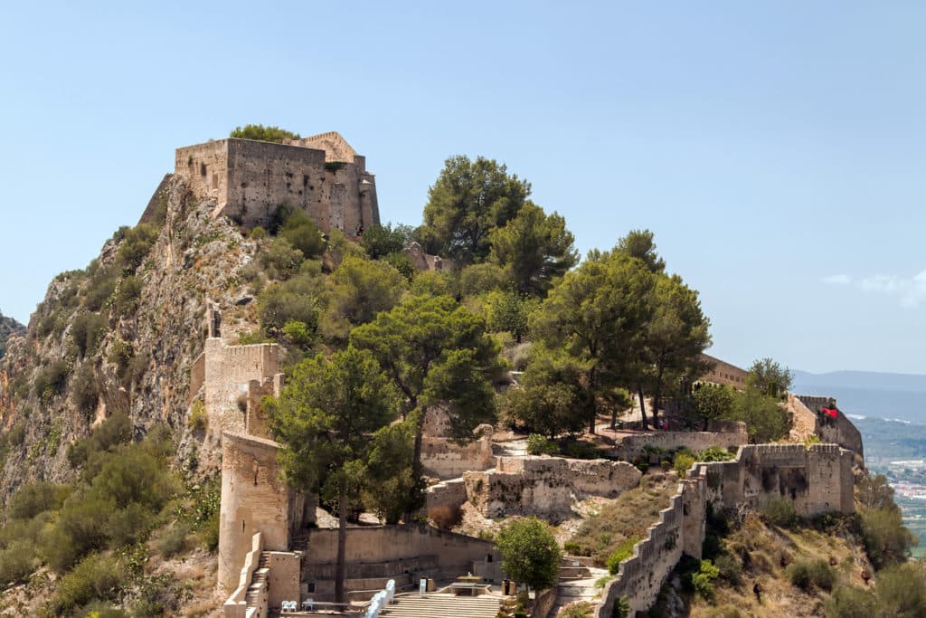 Castillo doble fortaleza de Xátiva