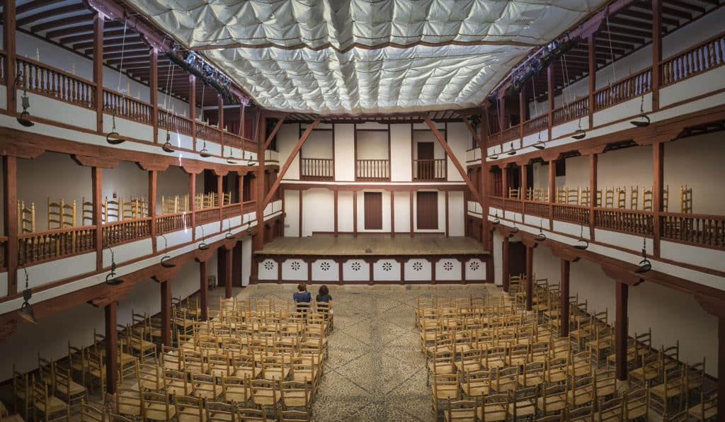 Corral de Comedias, donde se celebran los festivales de teatro de Almagro.