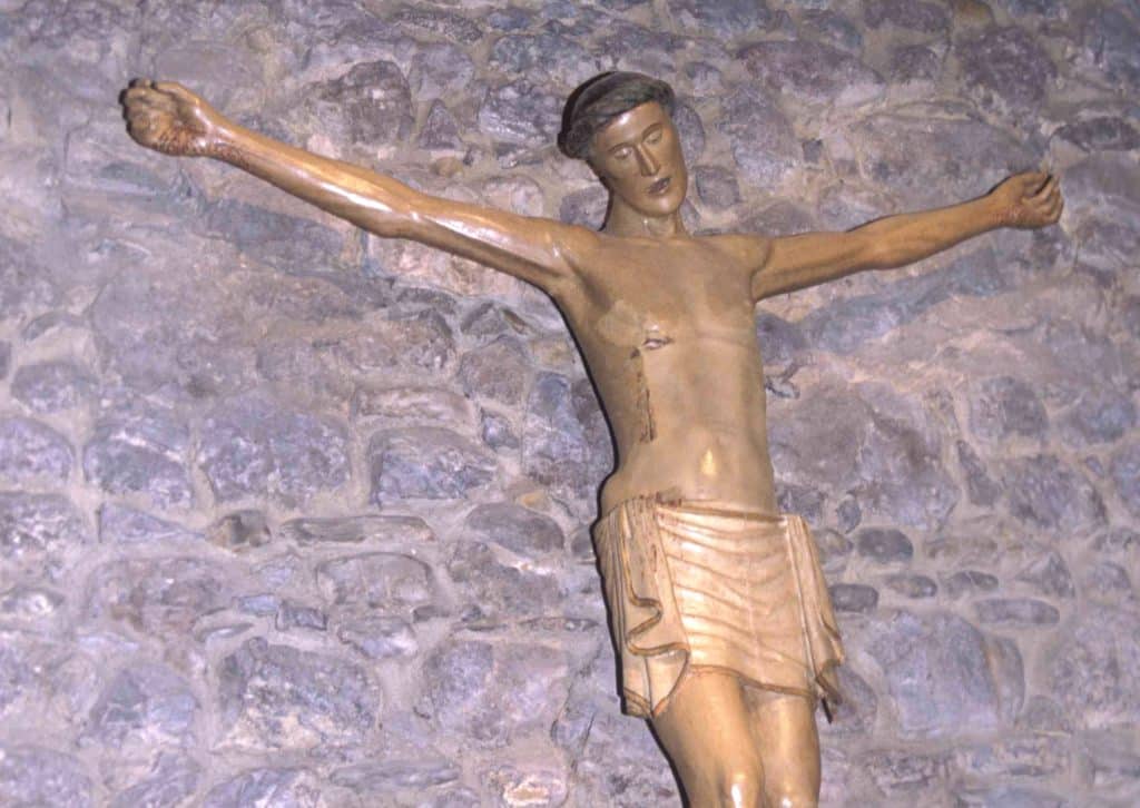 Cristos imberbes, el Cristo de Azitain