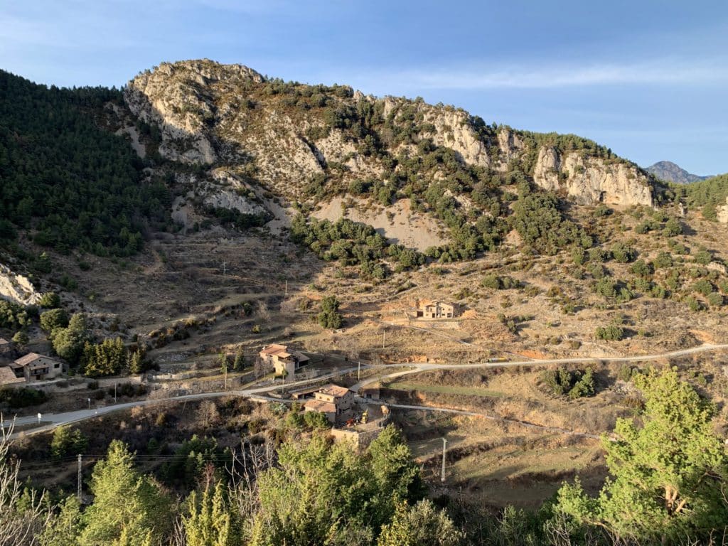 Gisclareny, municipios con menos habitantes de Cataluña